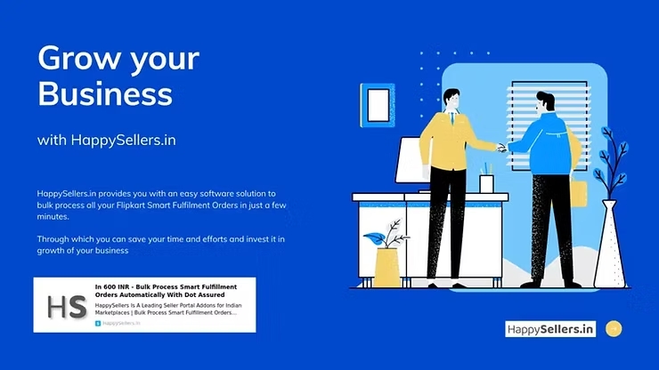 Featured image for Flipkart Smart Fulfilment Orders and HappySellers.in